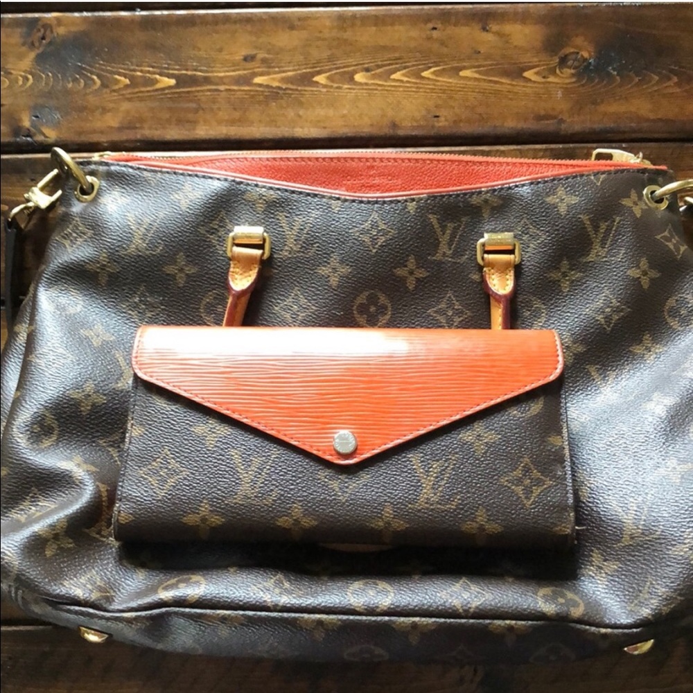 LV Purse & Wallet Set